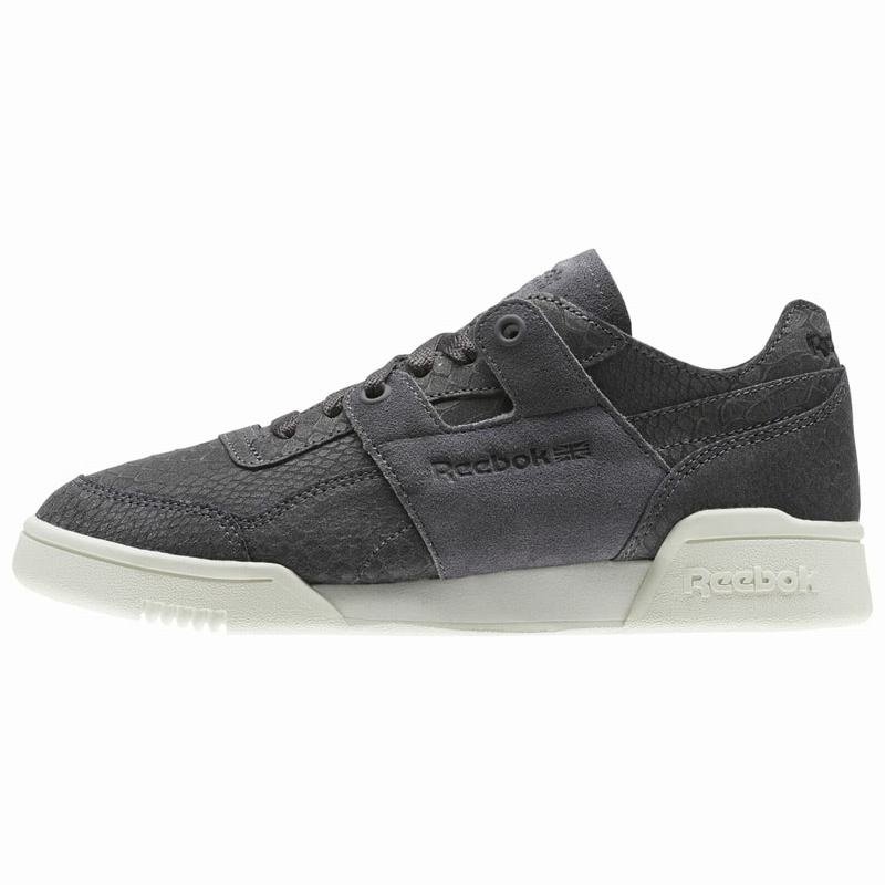Tenisi Reebok Workout Lo Dcn Foil Dama Gri/Albi Romania FJ4459KC